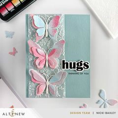 Dies Creative Cuts: Zero-Waste Fluttering Fantasies Layering Die Set