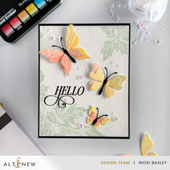 Dies Creative Cuts: Zero-Waste Fluttering Fantasies Layering Die Set