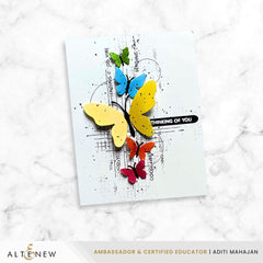 Dies Creative Cuts: Zero-Waste Fluttering Fantasies Layering Die Set