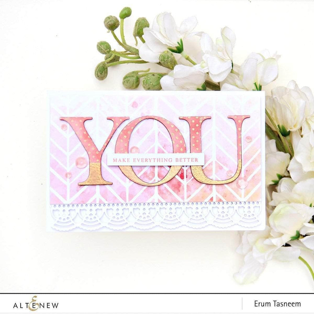 Dies Creative Edges: Lace Die