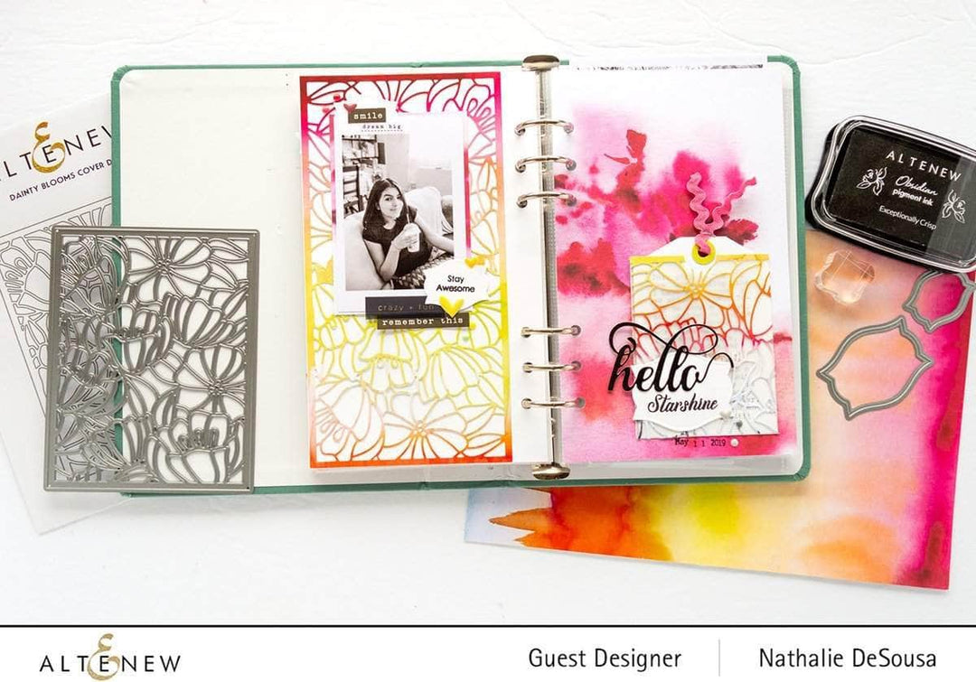 Dies Dainty Blooms Cover Die