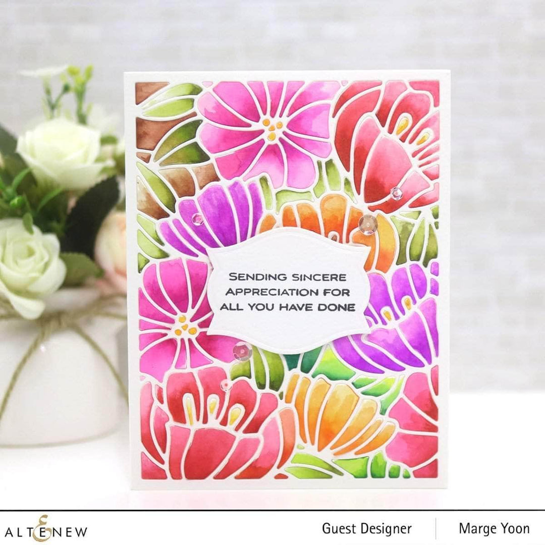 Dies Dainty Blooms Cover Die