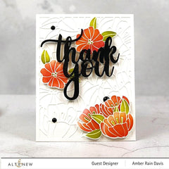 Dies Dainty Blooms Cover Die