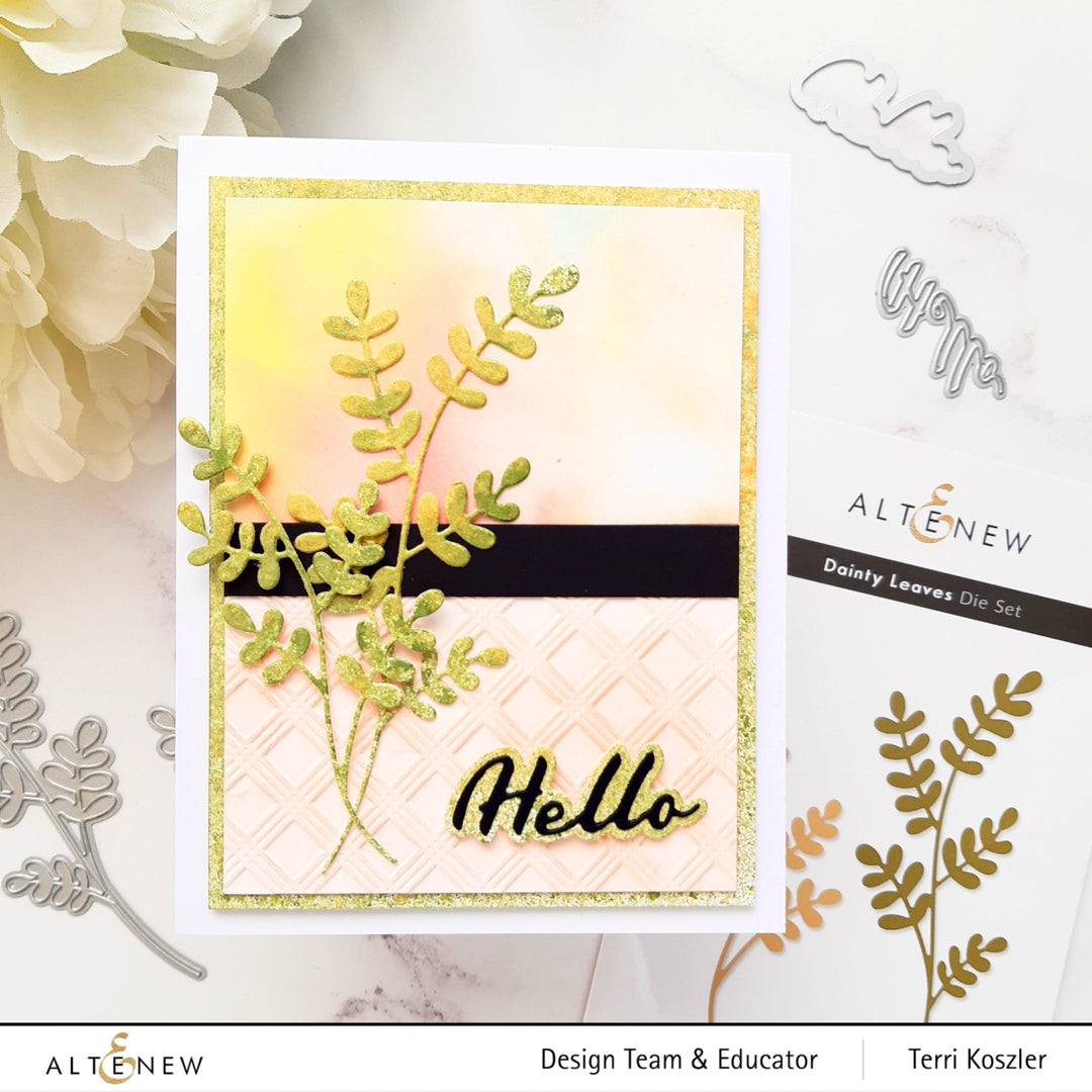 Dies Dainty Leaves Die Set