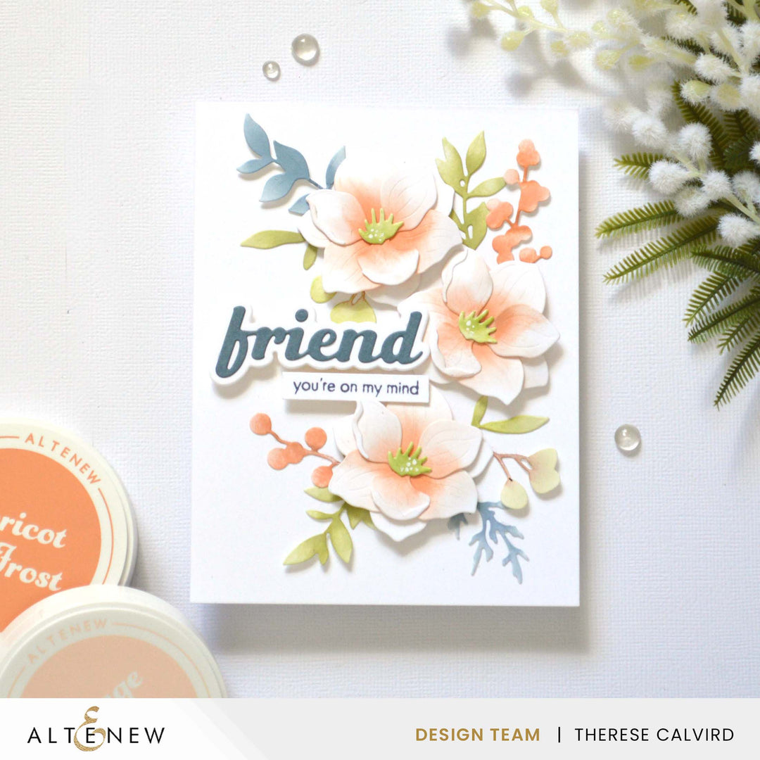 Dies Delicate Magnolia Layering Die Set