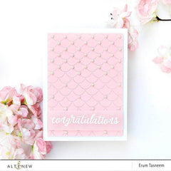 Dies Dotted Scales Debossing Cover Die