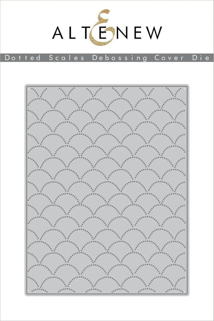 Dies Dotted Scales Debossing Cover Die