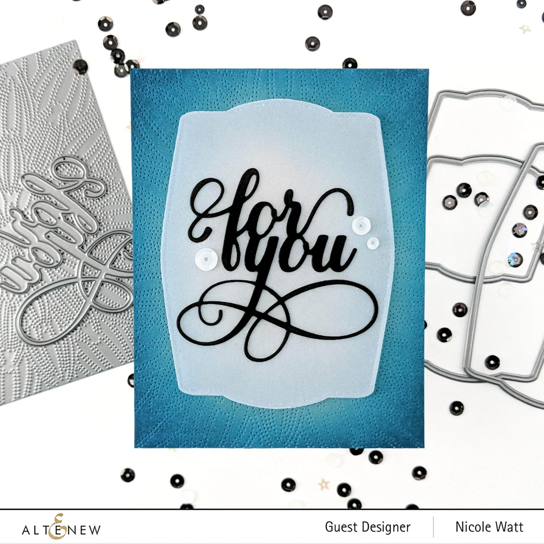 Dies Dotted Starburst Debossing Cover Die