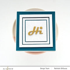 Dies Dotted Starburst Debossing Cover Die