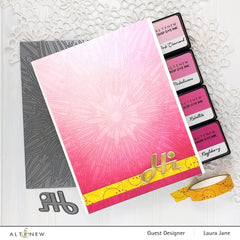 Dies Dotted Starburst Debossing Cover Die