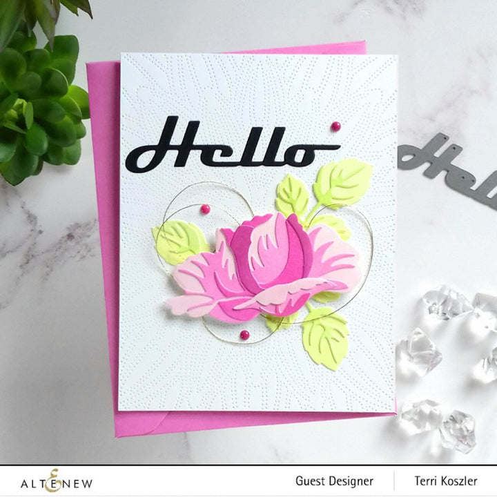 Dies Dotted Starburst Debossing Cover Die