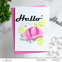 Dies Dotted Starburst Debossing Cover Die