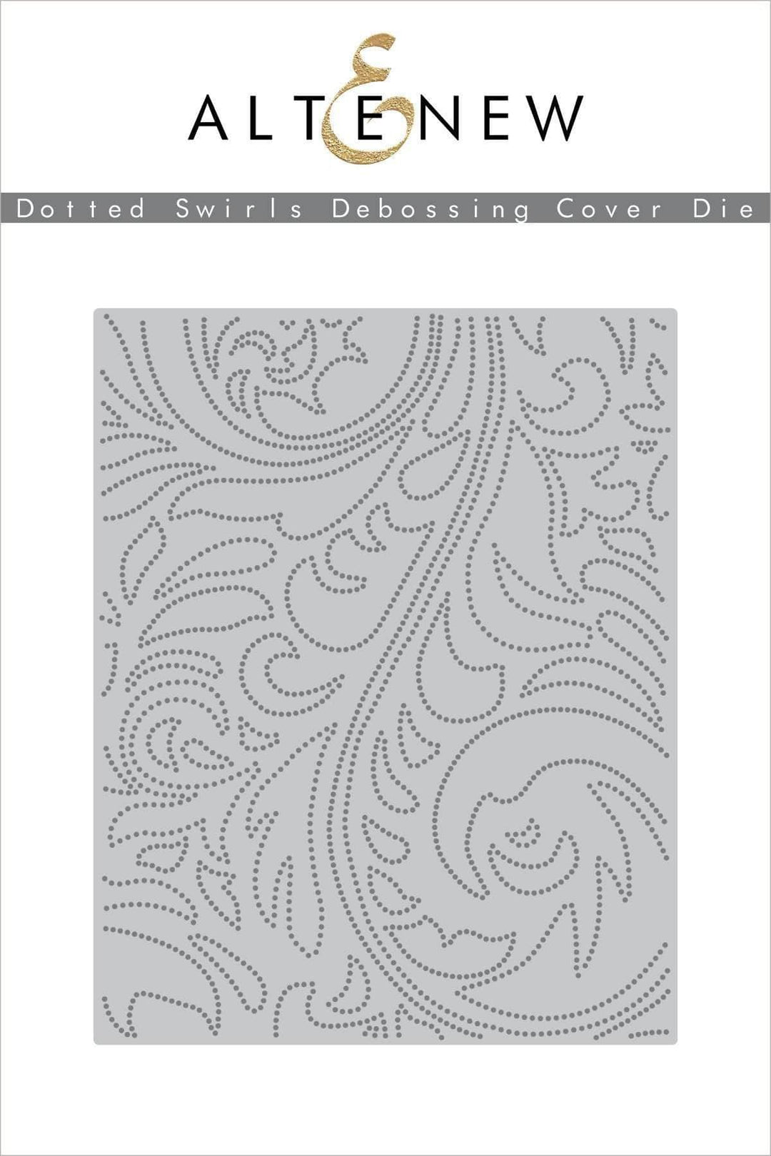 Dies Dotted Swirls Debossing Cover Die