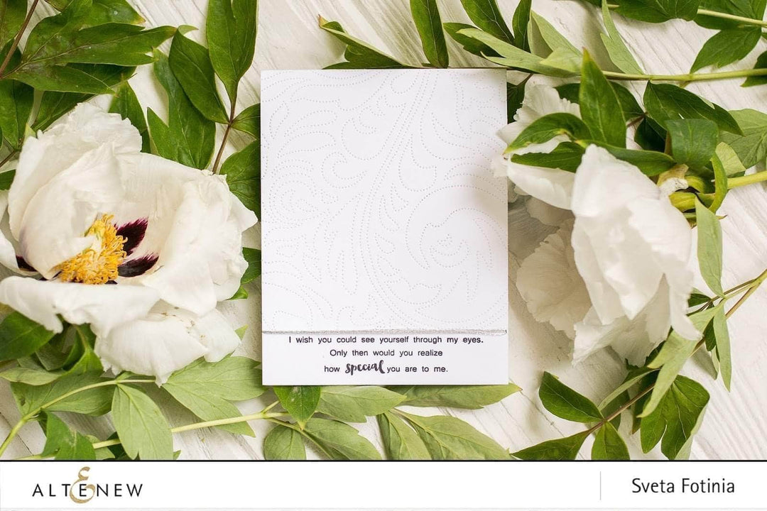 Dies Dotted Swirls Debossing Cover Die