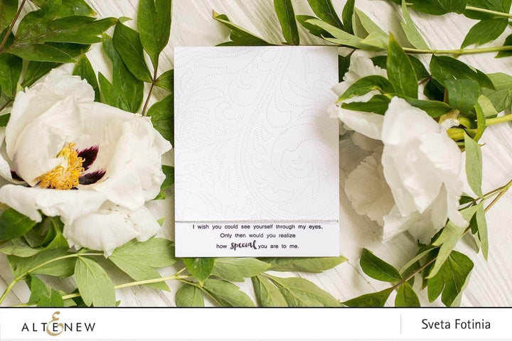 Dies Dotted Swirls Debossing Cover Die