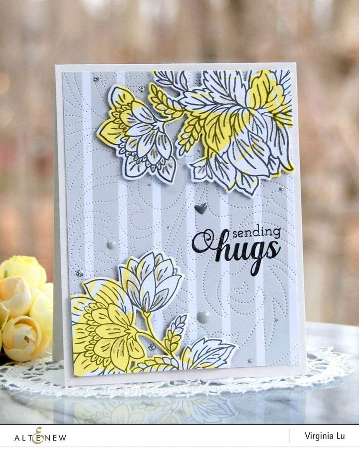 Dies Dotted Swirls Debossing Cover Die