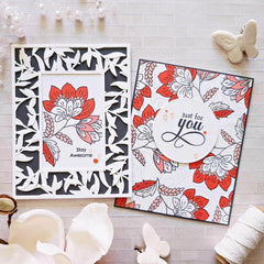 Dies Dotted Swirls Debossing Cover Die