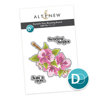 Dies Dynamic Duo: Blooming Branch Add-on Die Set