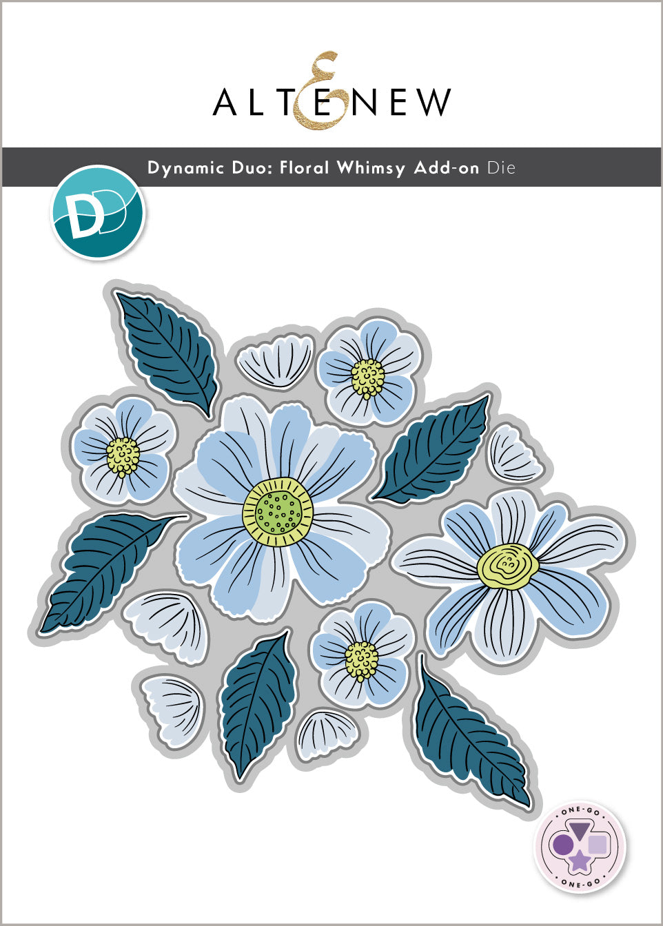 Dies Dynamic Duo: Floral Whimsy Add-on Die
