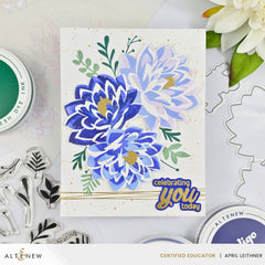 Dies Dynamic Duo: Modern Dahlia Add-On Die Set