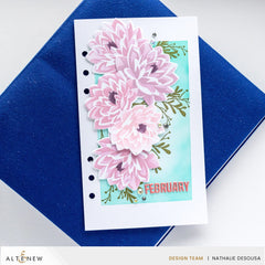 Dies Dynamic Duo: Modern Dahlia Add-On Die Set