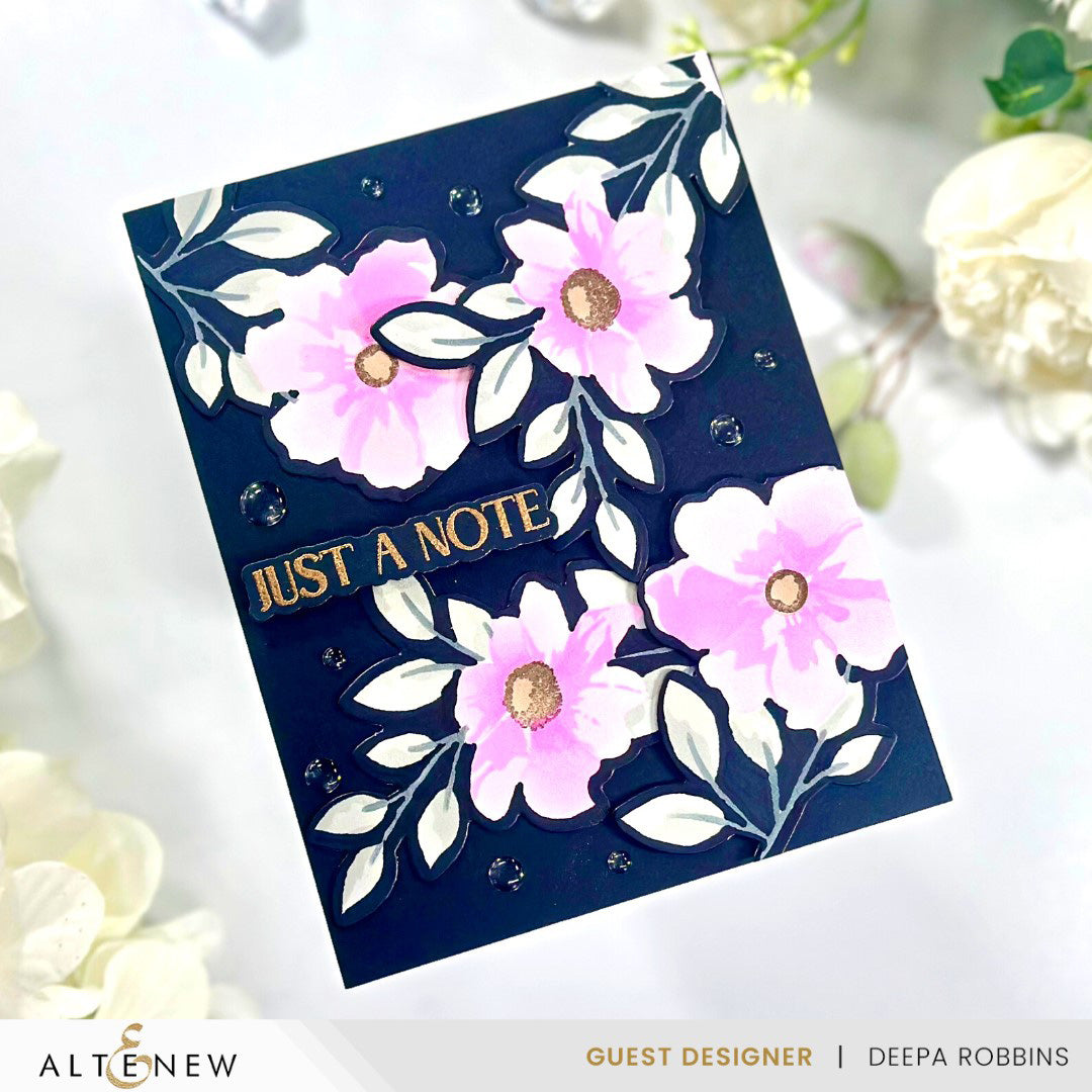 Dies Dynamic Duo: Painted Blossoms Add-On Die Set