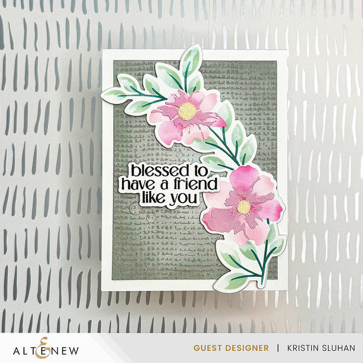 Dies Dynamic Duo: Painted Blossoms Add-On Die Set