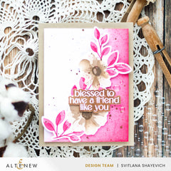 Dies Dynamic Duo: Painted Blossoms Add-On Die Set
