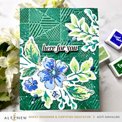 Dies Dynamic Duo: Painted Floral Swag Add-on Die Set