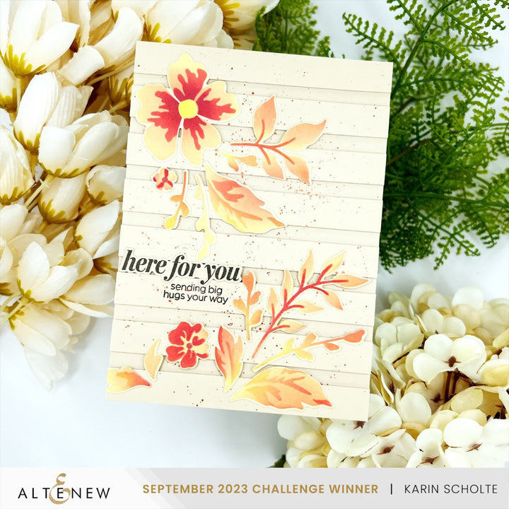Dies Dynamic Duo: Painted Floral Swag Add-on Die Set