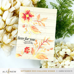 Dies Dynamic Duo: Painted Floral Swag Add-on Die Set