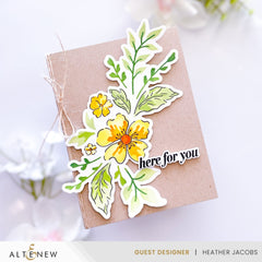 Dies Dynamic Duo: Painted Floral Swag Add-on Die Set