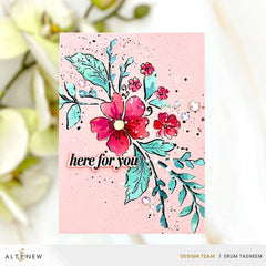 Dies Dynamic Duo: Painted Floral Swag Add-on Die Set