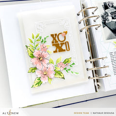 Dies Dynamic Duo: Painted Floral Swag Add-on Die Set
