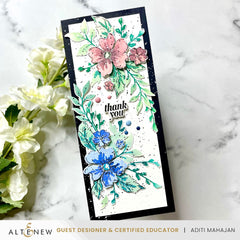 Dies Dynamic Duo: Painted Floral Swag Add-on Die Set