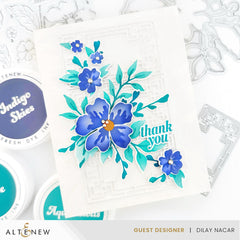 Dies Dynamic Duo: Painted Floral Swag Add-on Die Set