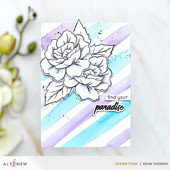 Dies Dynamic Duo: Paradise Flowers Add-On Die Set