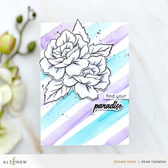 Dies Dynamic Duo: Paradise Flowers Add-On Die Set
