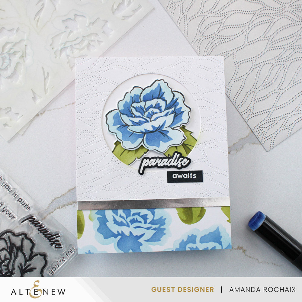 Dies Dynamic Duo: Paradise Flowers Add-On Die Set