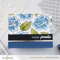 Dies Dynamic Duo: Paradise Flowers Add-On Die Set