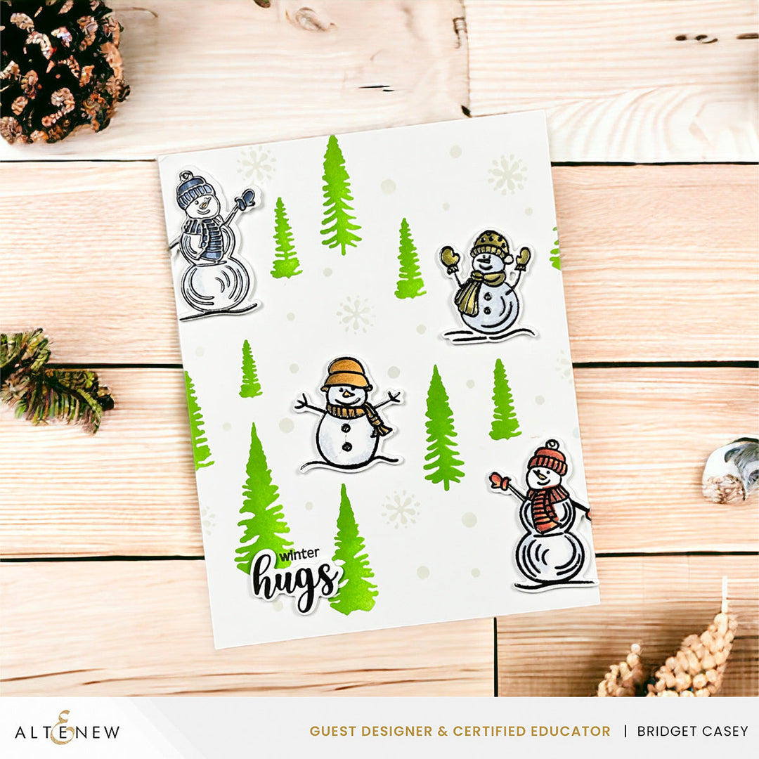 Dies Dynamic Duo: Snowy Delight Add-On Die Set