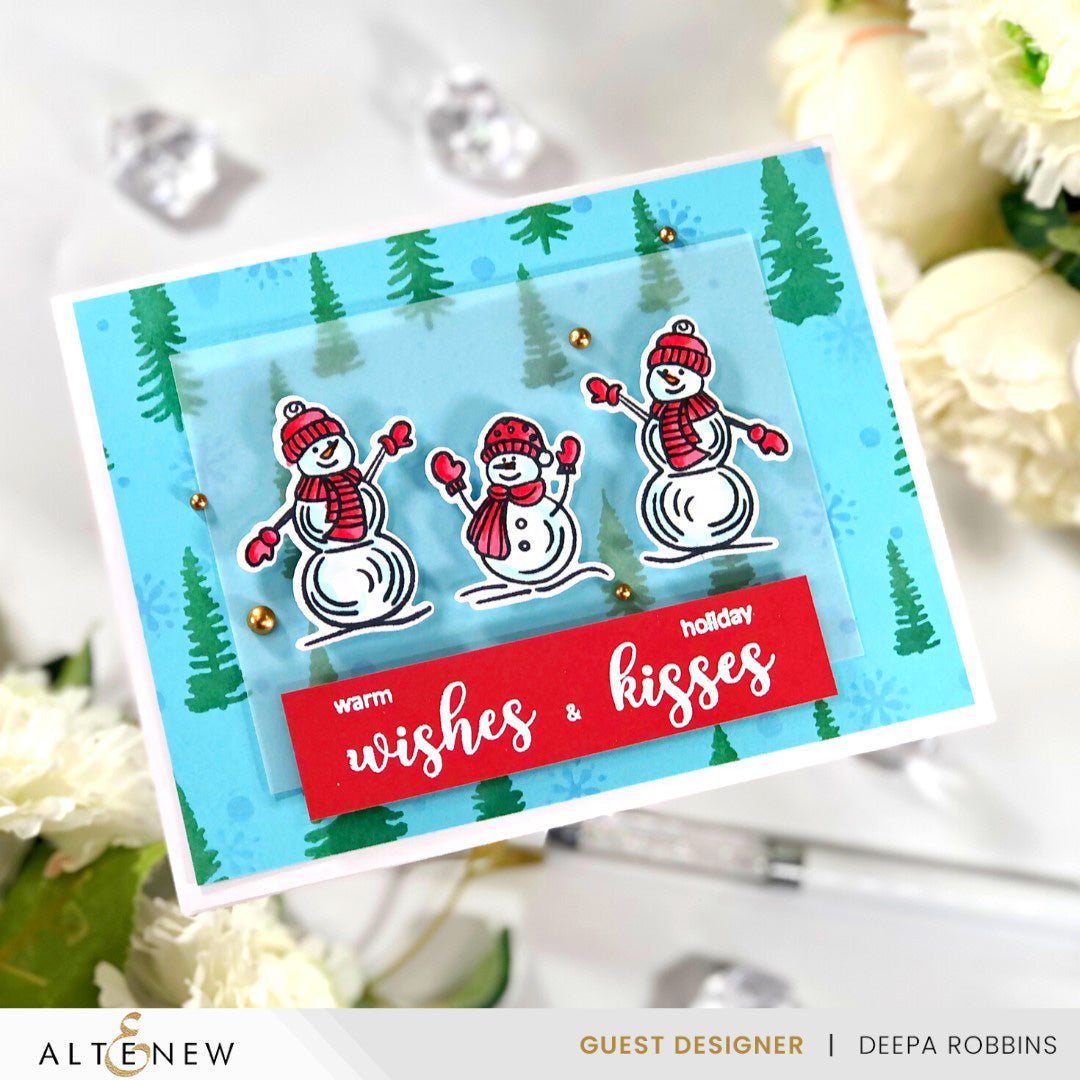 Dies Dynamic Duo: Snowy Delight Add-On Die Set
