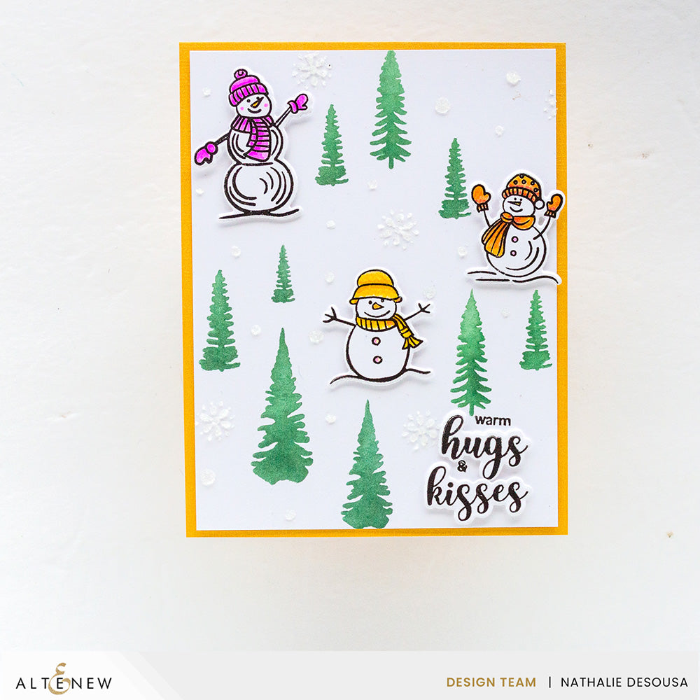 Dies Dynamic Duo: Snowy Delight Add-On Die Set