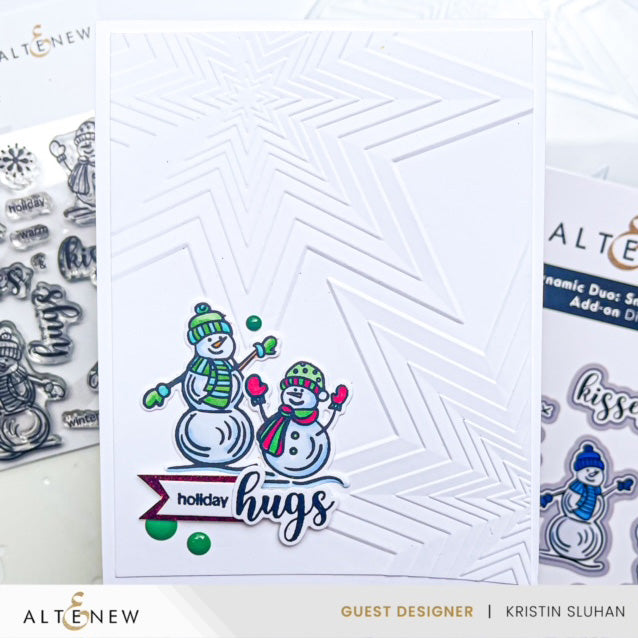 Dies Dynamic Duo: Snowy Delight Add-On Die Set