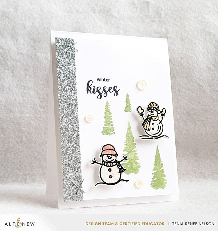 Dies Dynamic Duo: Snowy Delight Add-On Die Set