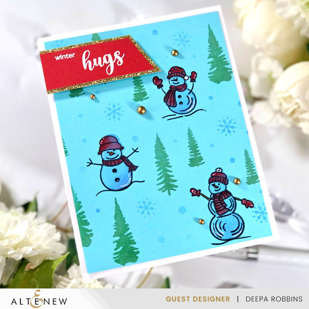 Dies Dynamic Duo: Snowy Delight Add-On Die Set
