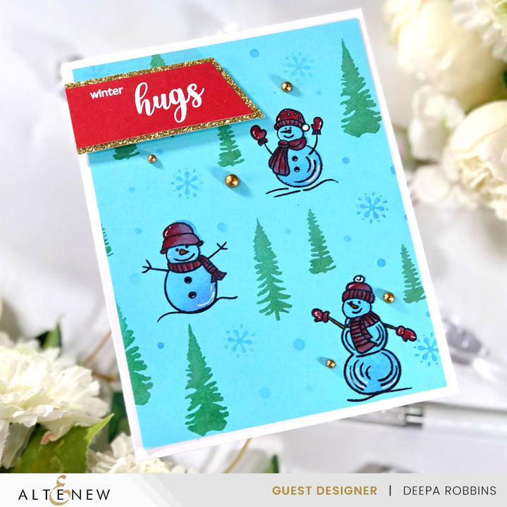 Dies Dynamic Duo: Snowy Delight Add-On Die Set