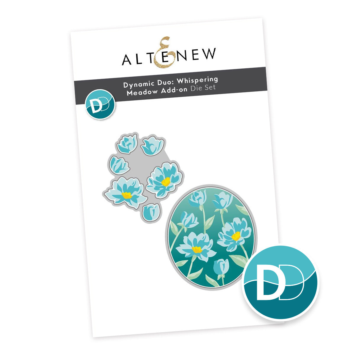 Dies Dynamic Duo: Whispering Meadow Add-On Die Set