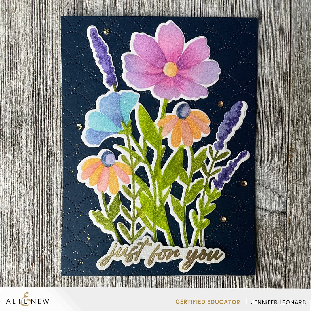 Dies Dynamic Duo: Wildflower Bouquet Add-On Die Set