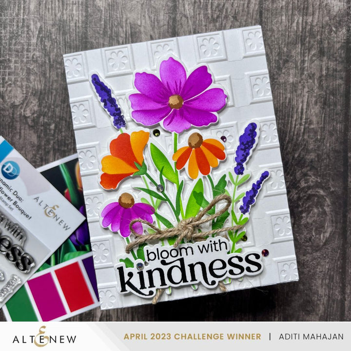 Dies Dynamic Duo: Wildflower Bouquet Add-On Die Set